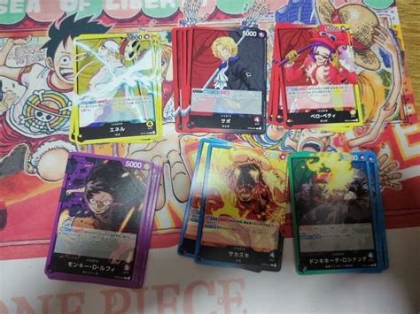 Op Leader One Piece Tcg Enel Sabo Luffy Betty Sakazuki Corazon