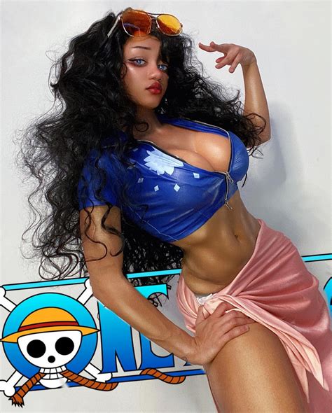 Modelo Louxxei Fez Um Apaixonante Cosplay De Nico Robin De One Piece