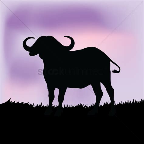 Cape Buffalo Silhouette at GetDrawings | Free download