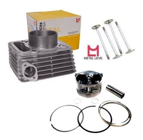 Kit Cilindro Válvulas Cbx Twister Tornado 250 Metal Leve R 392 27