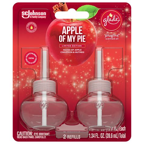 Glade Plugins Refill Ct Apple Of My Pie Fl Oz Total Scented