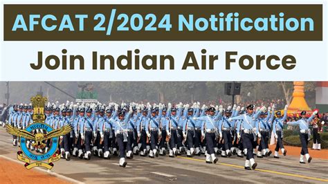 Indian Air Force IAF AFCAT 2 2024 Notification MaruGujarat In