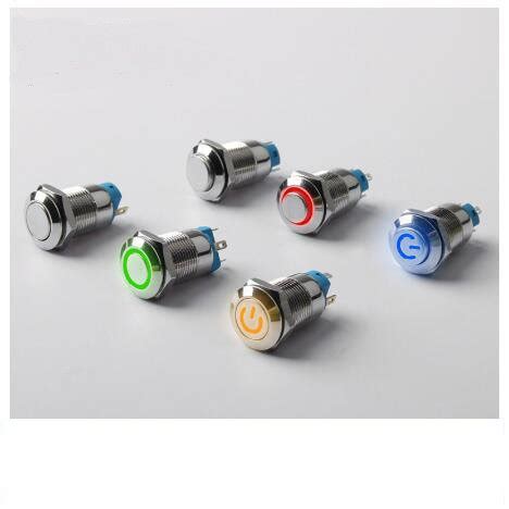 LED Push Button Switch Palyoo Connectors