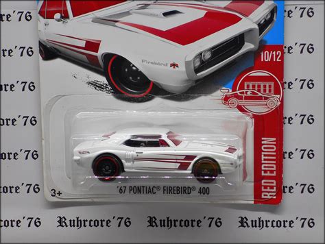 Hot Wheels Pontiac Firebird Aus Red Target Serie Nr