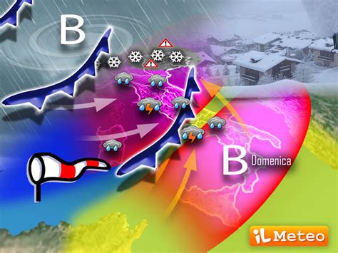 Meteo Treno Di Cicloni In Arrivo Sull Italia Maltempo Anche La