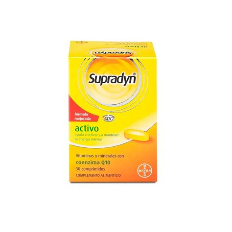 Compra Supradyn Activo Comprimidos Masparafarmacia