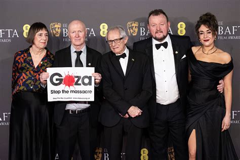 Film director Ken Loach urges Gaza ceasefire at Bafta Awards