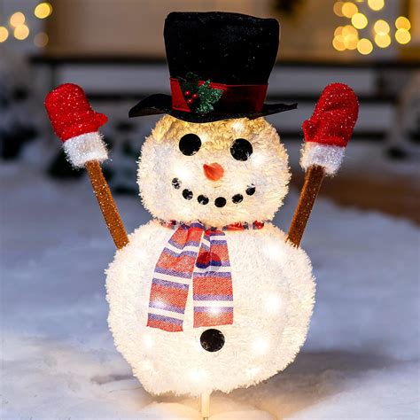 Joiedomi Lighted Snowman Outdoor Christmas Decoration 60