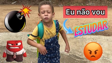 Vitor N O Quer Ir Para Escola Youtube