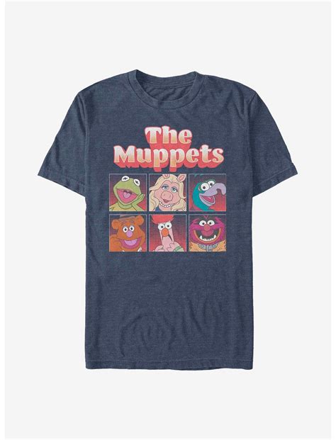 Disney The Muppets Muppet Group T Shirt Blue Hot Topic