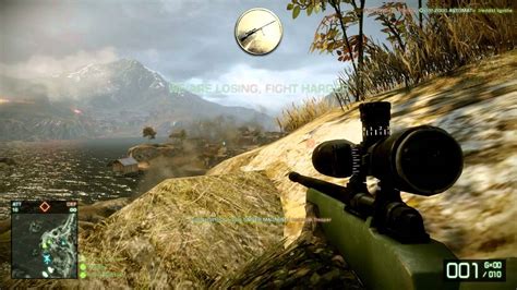 Battlefield Bad Company 2 GOL Sniper Magnum Review HD YouTube