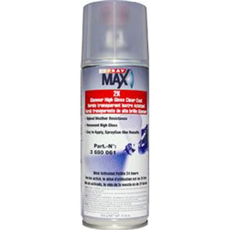 Usc Spray Max 2k High Gloss Clearcoat Aerosol 2 Pack 47 Off