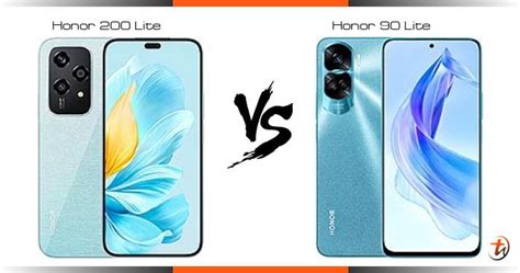 Banding Honor 200 Lite dan Honor 90 Lite - Spesifikasi dan harga di ...