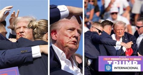 Video e imágenes muestran momento exacto en que Donald Trump es herido