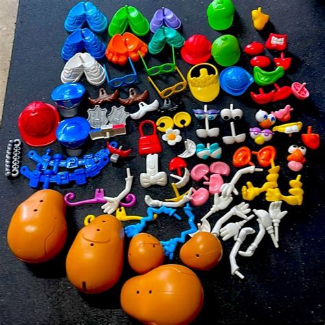 Hasbro | Toys | Mr Mrs Potato Head Accessories Lot | Poshmark