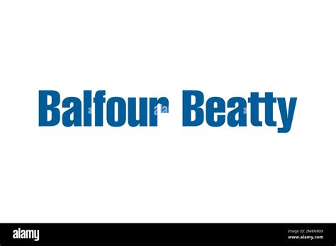 Balfour Beatty Logo White Background Stock Photo Alamy