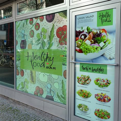 Restaurant Window Clings Printing