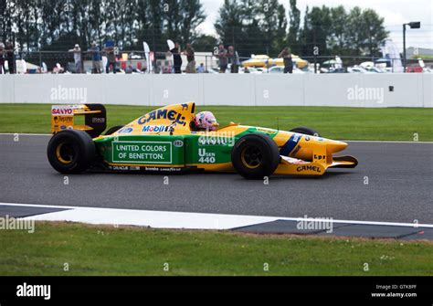 A 1992 Benetton B192 Formula One Car Formerly Driven By Michael