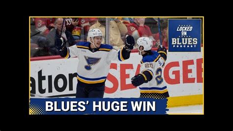 St Louis Blues Defeat The Florida Panthers 4 1 Post Game Show