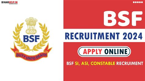 BSF Recruitment 2024 Re Open BSF Group B And C Recruitment 2024