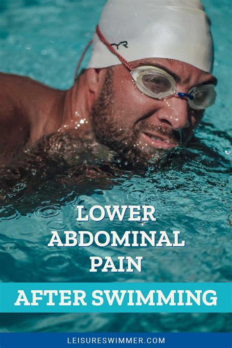 Lower Abdominal Pain After Swimming Leisure Swimmer