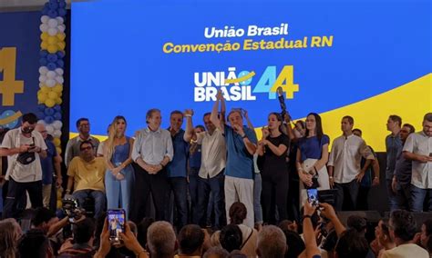 Primeira convenção da história do União Brasil no RN reúne multidão