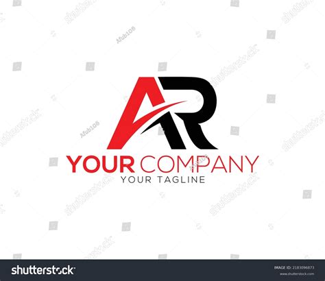 Ar Logo Simple Design Concept Vector Stock Vector (Royalty Free) 2183096873 | Shutterstock