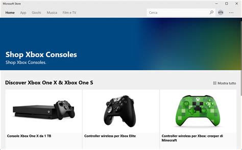 La Nuova Sezione Per Acquistare Hardware E Giochi Xbox In Microsoft