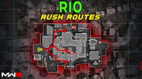 Modern Warfare Best Search And Destroy Rush Routes On Rio Mw Snd