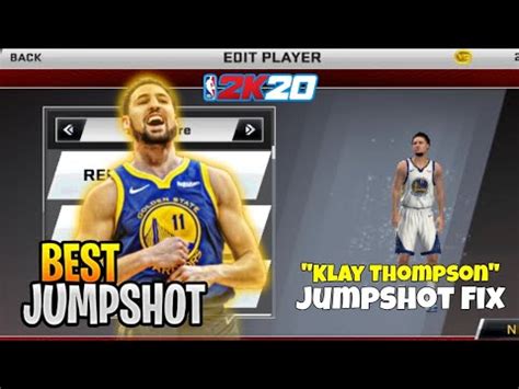 How To Fix Klay Thompson Jumpshot For Nba K Mobile Signature Fix