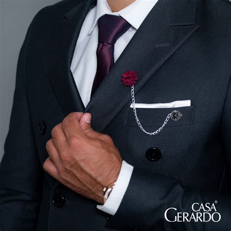 TRAJE CRUZADO GRIS OXFORD Casa Gerardo