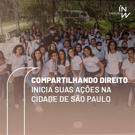 Compartilhando Direito inicia suas ações na cidade de São Paulo