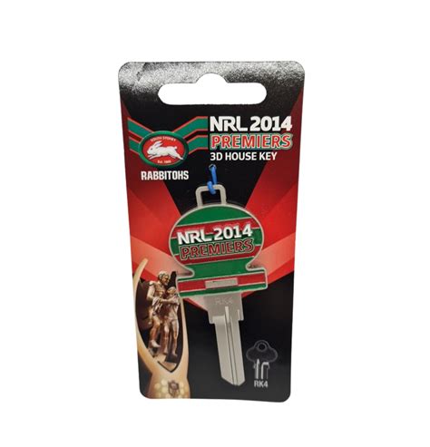 South Sydney Rabbitohs Premiers D House Key Lw