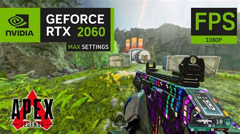 RTX 2060 6GB Benchmark Test Apex Legends 1080p AMD Ryzen 5 3600