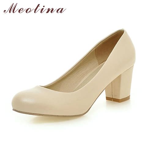 Compra Zapatos De Tac N Alto De Color Beige Online Al Por Mayor De