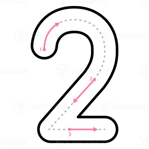 write number   tracing guide  png