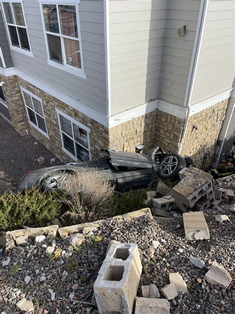 Driver seriously injured after crashing into apartment, causes natural