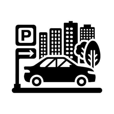 Parking Icon Car Parking Icon Parking And Traffic Signs Car Park Vector