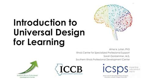 Pdf Introduction To Universal Design For Learning The Term