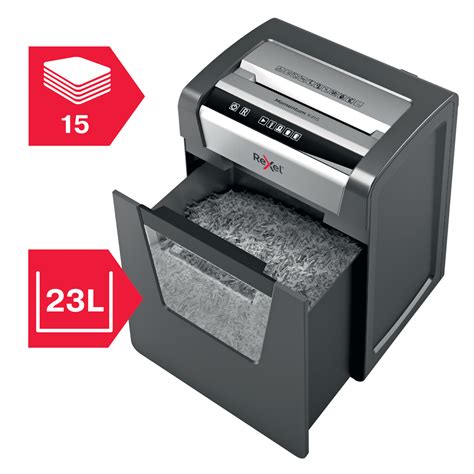 Rexel Momentum X Cross Cut Paper Shredder Rexel