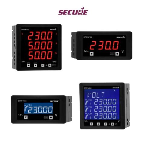 Secure Dpm Digital Panel Meters Shansen Enterprises