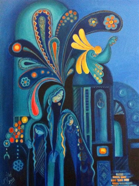 By The Creative Iraqi Artist Layla Nowras More Gorgeous Paintings Can