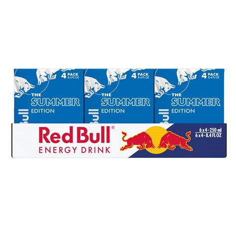 Red Bull Summer Edition Juneberry Energy Drink 8 4 Fl Oz 6 Packs Of 4