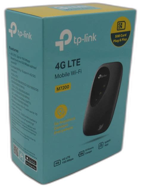 TP Link LTE Mobile Wifi M7200 4G Hotspot