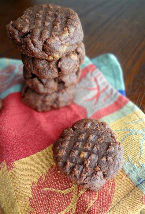 The Cooking Actress Thick Soft Chocolate Peanut Butter Cookies