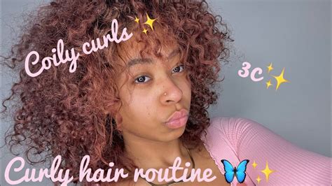 Curly Hair Routine Wash N Go Maratheonee Youtube