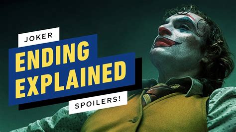 Joker Ending Explained Youtube