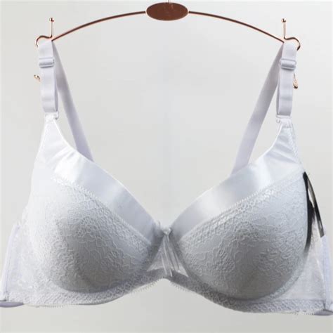 Dainafang Soft Cup Bras For Plus Size Women Sexy White Lace Bralette