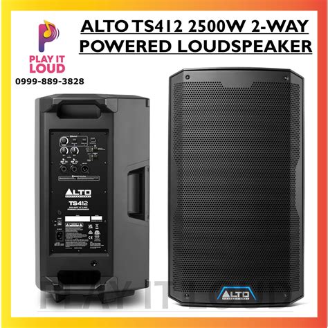 Alto Professional Ts W Inch Way Powered Loudspeaker With