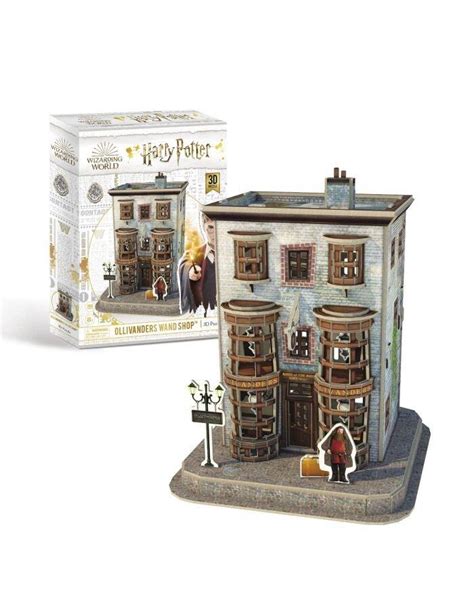 Harry Potter Olivanders Wand Shop 3d Model Kit Puzzle
